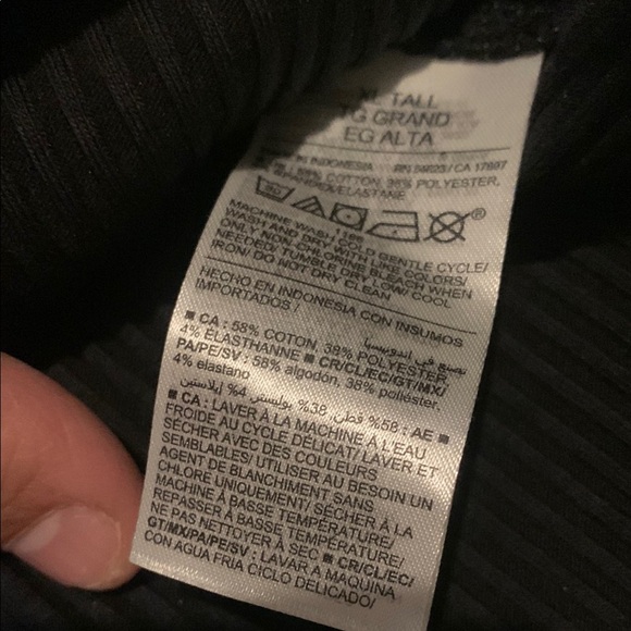 NWT Old Navy Black Half-Sleeve Top - Picture 5 of 10